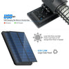 Solar Powered Outdoor Mosquito Fly Bug Insect Zapper Killer Trap Lamp Light