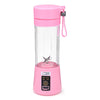 Portable Juicer USB Port Cordless 380ml Juice Smoothie Home Travel Office Bottle