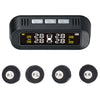 TY16 Mini Solar Powered Voice Tire Pressure Monitoring System Detector