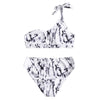 Tie Dye One Shoulder Bikini Sets