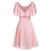 Flounce A Line Dress