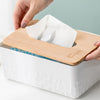 Jordan Judy Natural Bamboo Wood / Traditional Process / Hard Reliable Tissue Box