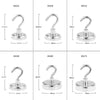 Strong Neodymium Magnet Hook for Indoor Outdoor Hanging