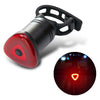 LEADBIKE LD25 Bicycle Intelligent Brake Induction Tail Light USB Charging Waterproof