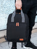 Nylon Solid Backpack Crossbody Bag Set