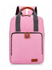 Nylon Solid Backpack Crossbody Bag Set