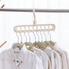 Multifunction Clothes Drying Rack Storage Hanger for Wardrobe Outdoor Balcony