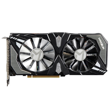 MAXSUN GeForce GTX 1660 Terminator 6G Nvidia Gaming Video Graphics Card 1530MHz / GDDR5 / 6G / CUDA Cores 1408 / DP / HDMI /DVI