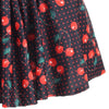 Cherry Print Cold Shoulder Women Bikini Set
