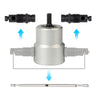 Cutting Head and Pole Accessories for Double Heads Nibble Metal Sheet Cutter Nibbler