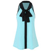 Two Tone Bowknot Tank Top