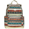 INSULAR 10079 Printed Mummy Bag Canvas Shoulder Multifunction Large Capacity Backpack