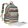 INSULAR 10079 Printed Mummy Bag Canvas Shoulder Multifunction Large Capacity Backpack