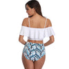 Detachable Straps Floral Print Bikini Set