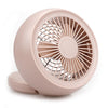 Mini Snail Fan USB Battery Power Supply Low Noise Adjustable Angle