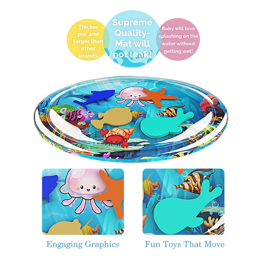 Children Inflant Summer Cool Baby Crawling Inflatable Water Cushion