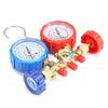 R22 / 404 / R407 / R134 Current Divider Meter Set Air Conditioning Manifold Gauge
