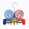 R22 / R134 / R404 / R410 Current Divider Meter Set Air Conditioning Manifold Gauges