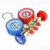 R22 / R134 / R404 / R410 Current Divider Meter Set Air Conditioning Manifold Gauges