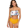 Halter Flower Print Bikini