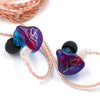 KZ ZST PRO Wired Earbuds On-cord Control Noise-canceling In-ear Earphones without Mic