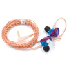 KZ ZST PRO Wired Earbuds On-cord Control Noise-canceling In-ear Earphones without Mic