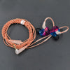 KZ ZST PRO Wired Earbuds On-cord Control Noise-canceling In-ear Earphones without Mic