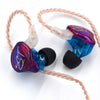 KZ ZST PRO Wired Earbuds On-cord Control Noise-canceling In-ear Earphones without Mic
