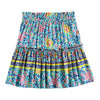 Skirt Fashion Floral Print Elastic Waist Bottoms for Women