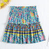 Skirt Fashion Floral Print Elastic Waist Bottoms for Women