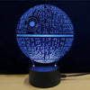 LED 3D Acrylic Ambient Lamp Night Light