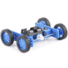 PXWG X003255 DIY Small Rubber Wheel Two-drive Car Set Toy