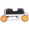PXWG KB000039 DIY Yellow Wheel Two-Drive Car Set Toy