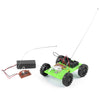 PXWG KB000009 DIY Green Two-way Remote Control Car Set Toy