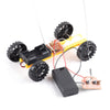 PXWG KB000029 DIY Two-way Remote Control Car with Plastic Wheel Set
