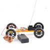 PXWG KB000029 DIY Two-way Remote Control Car with Plastic Wheel Set