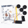 PXWG KB000029 DIY Two-way Remote Control Car with Plastic Wheel Set