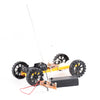 PXWG KB000029 DIY Two-way Remote Control Car with Plastic Wheel Set