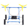 PXWG X002391 DIY Blue Wind Car Set Toy