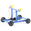 PXWG X002391 DIY Blue Wind Car Set Toy