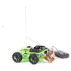 PXWG KB000010 DIY Green Four-way Remote Control Car Set Toy