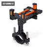 LEADBIKE LD32 Bicycle Mobile Phone Holder Aluminum Alloy Rotation Cycling Smartphone Clip