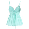 Spaghetti Strap Lace Insert Tank Top