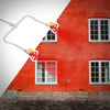 Double Head Airless Paint Spray Gun Extension Pole