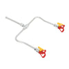Double Head Airless Paint Spray Gun Extension Pole