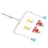 Double Head Airless Paint Spray Gun Extension Pole