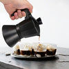 Portable Aluminum Moka Coffee Pot