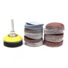 2 inch Sand Paper Kit with 1/4 inch Polisher Bonnet Backing Pad