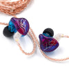 KZ ZST Wired On-cord Control Noise-canceling In-ear Earphones with MIC