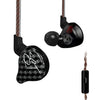 KZ ZST Wired On-cord Control Noise-canceling In-ear Earphones with MIC
